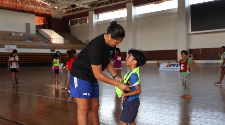 Justine Samu, Sport Development Officer at Samoa Netball Association 