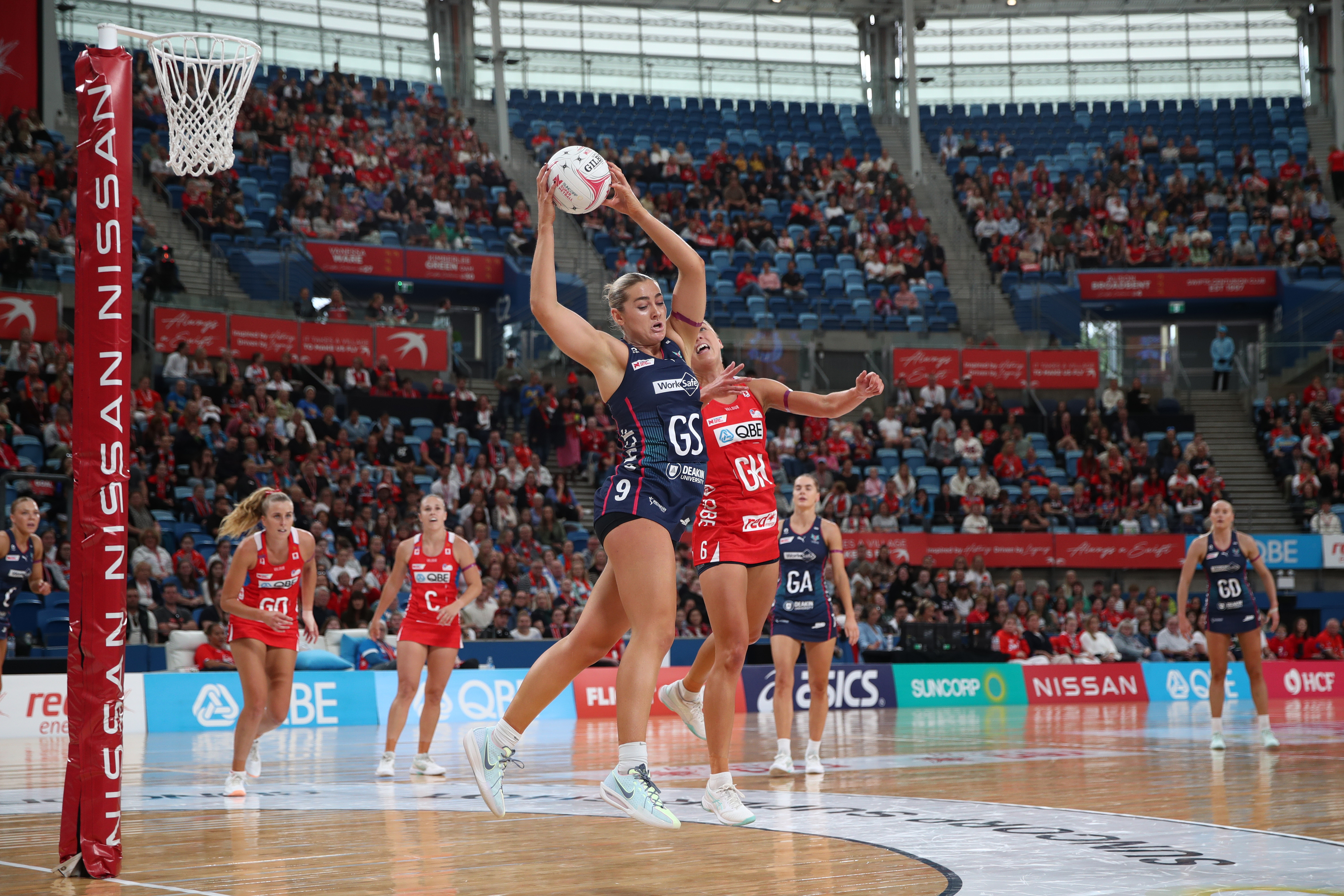 Sophie Garbin was pivotal in securing a Vixens' win