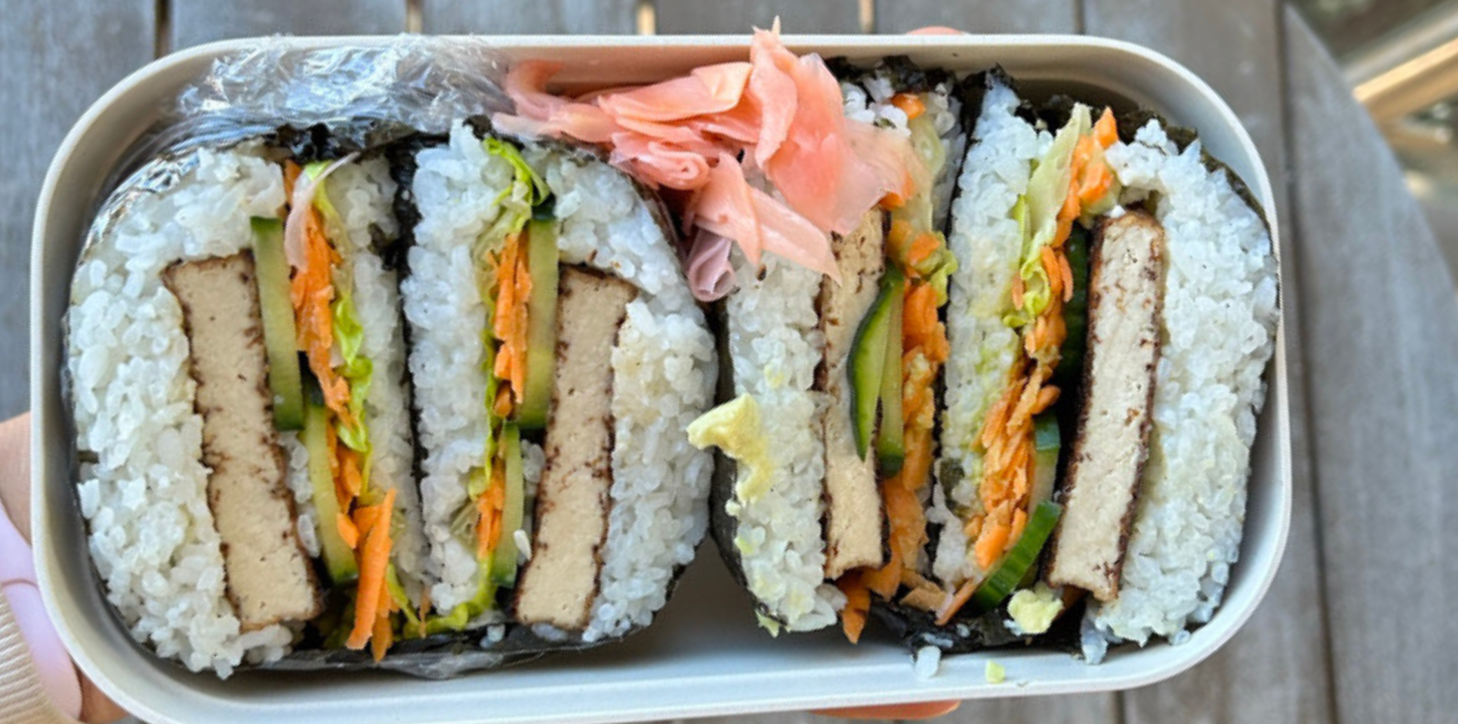 Tofu Sushi Sandwiches