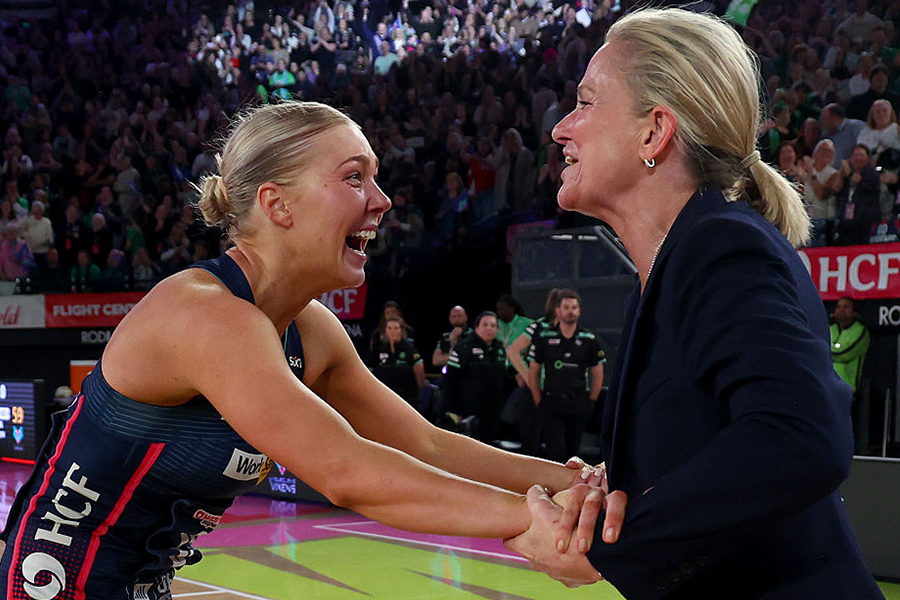 Kate Moloney and Simone McKinnis