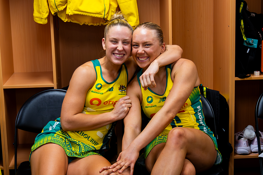 Hannah Mundy and Jamie-Lee Price