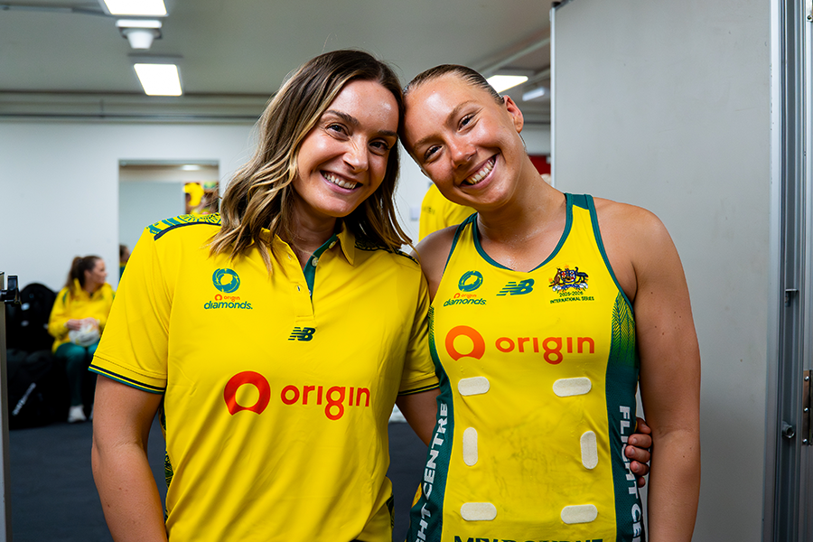 Liz Watson and Hannah Mundy