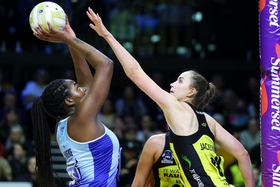 Grace Nweke and Kelly Jackson