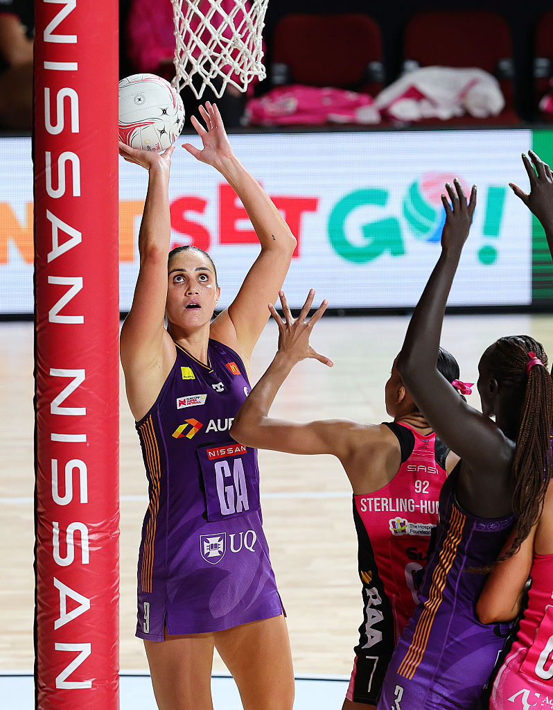 Firebirds shooter Te Paea Selby-Rickit