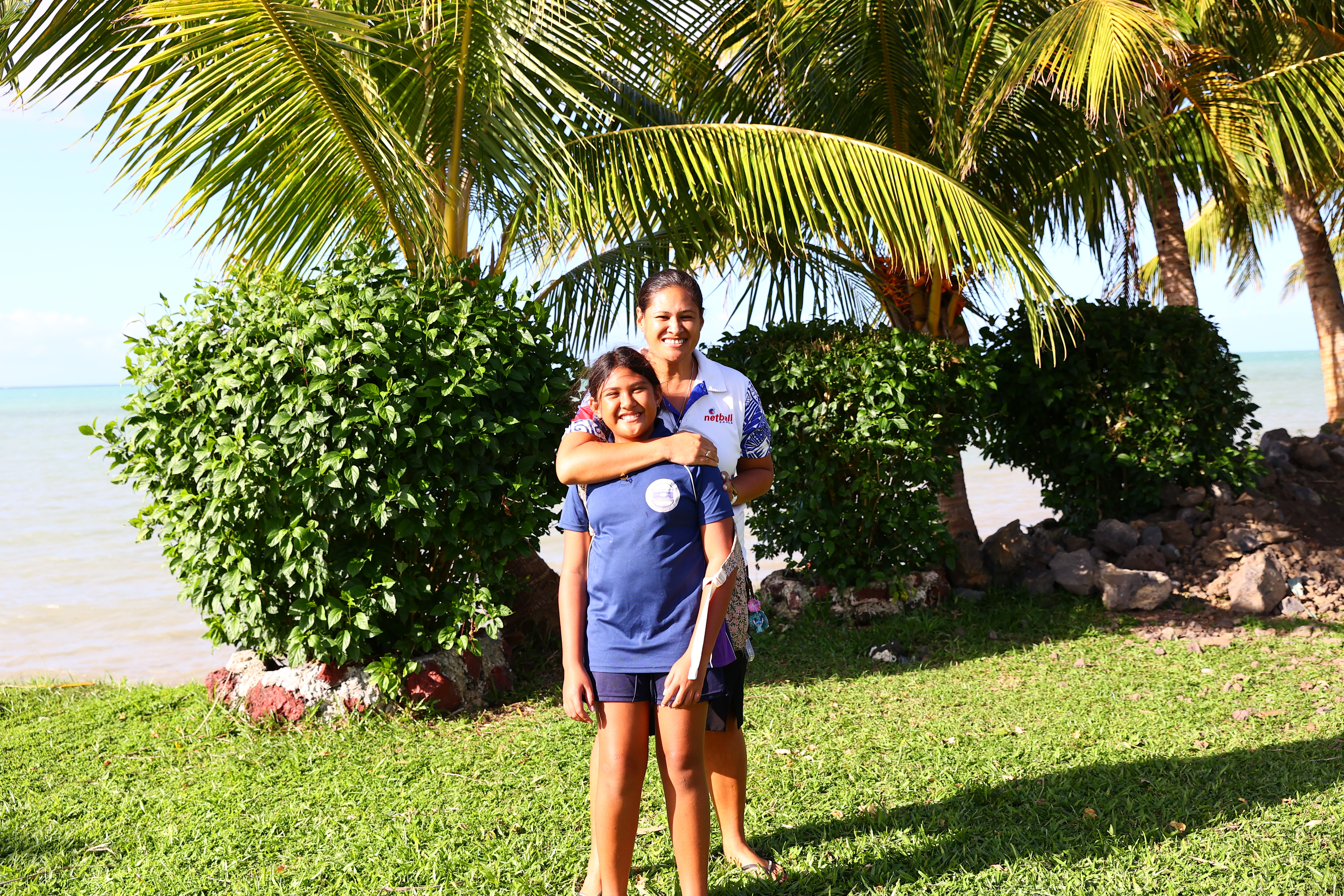 Wilson-Ata's journey working in netball began by volunteering at her daughters' local club. 