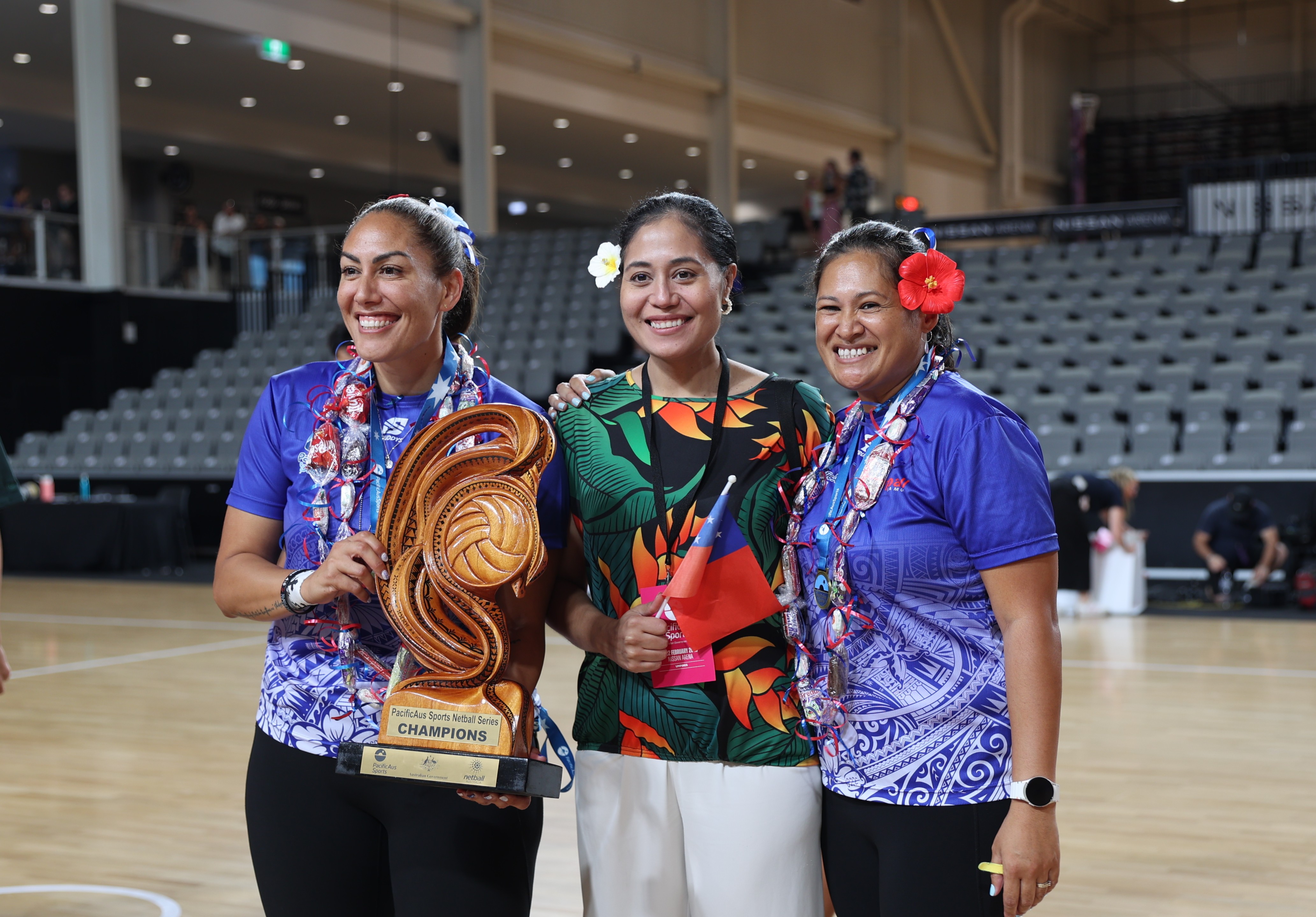 Wilson-Ata has been part of Netball Samoa for over five years, playing a crucial role in the organisation's growth.