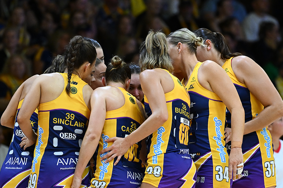 Lightning huddle