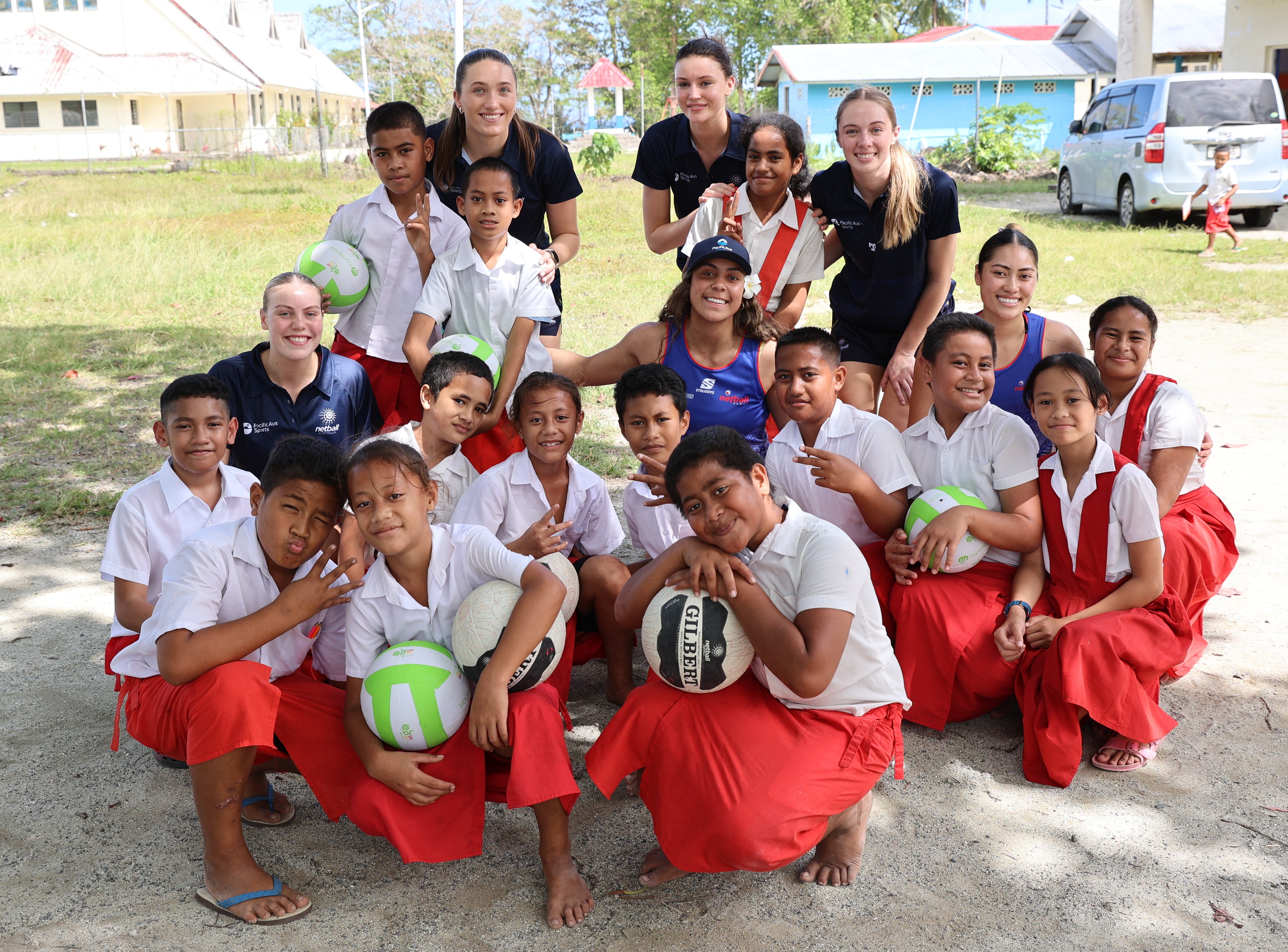 School visits - Samoa