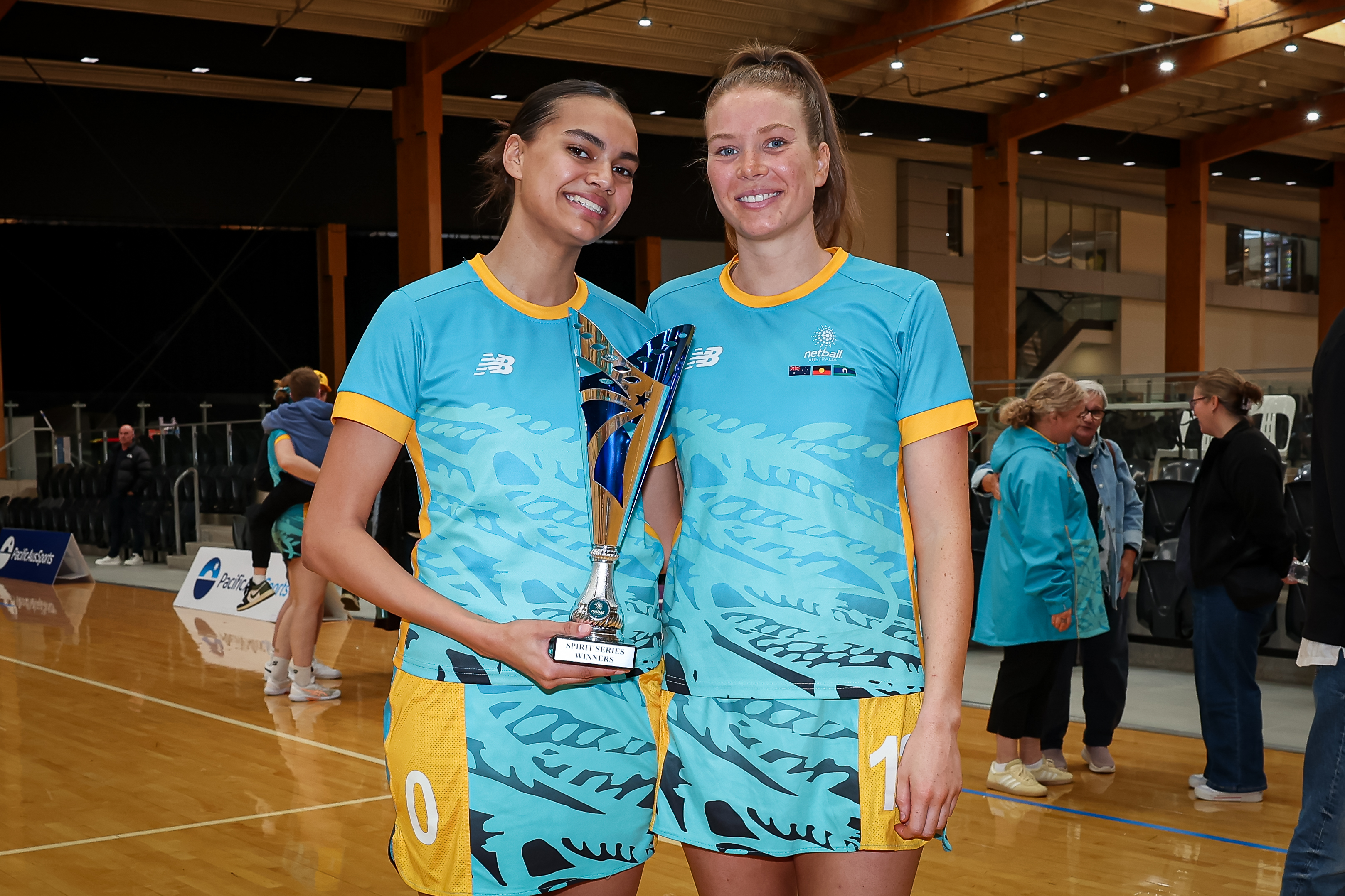 Darcy May-Martin and Aaleya Turner