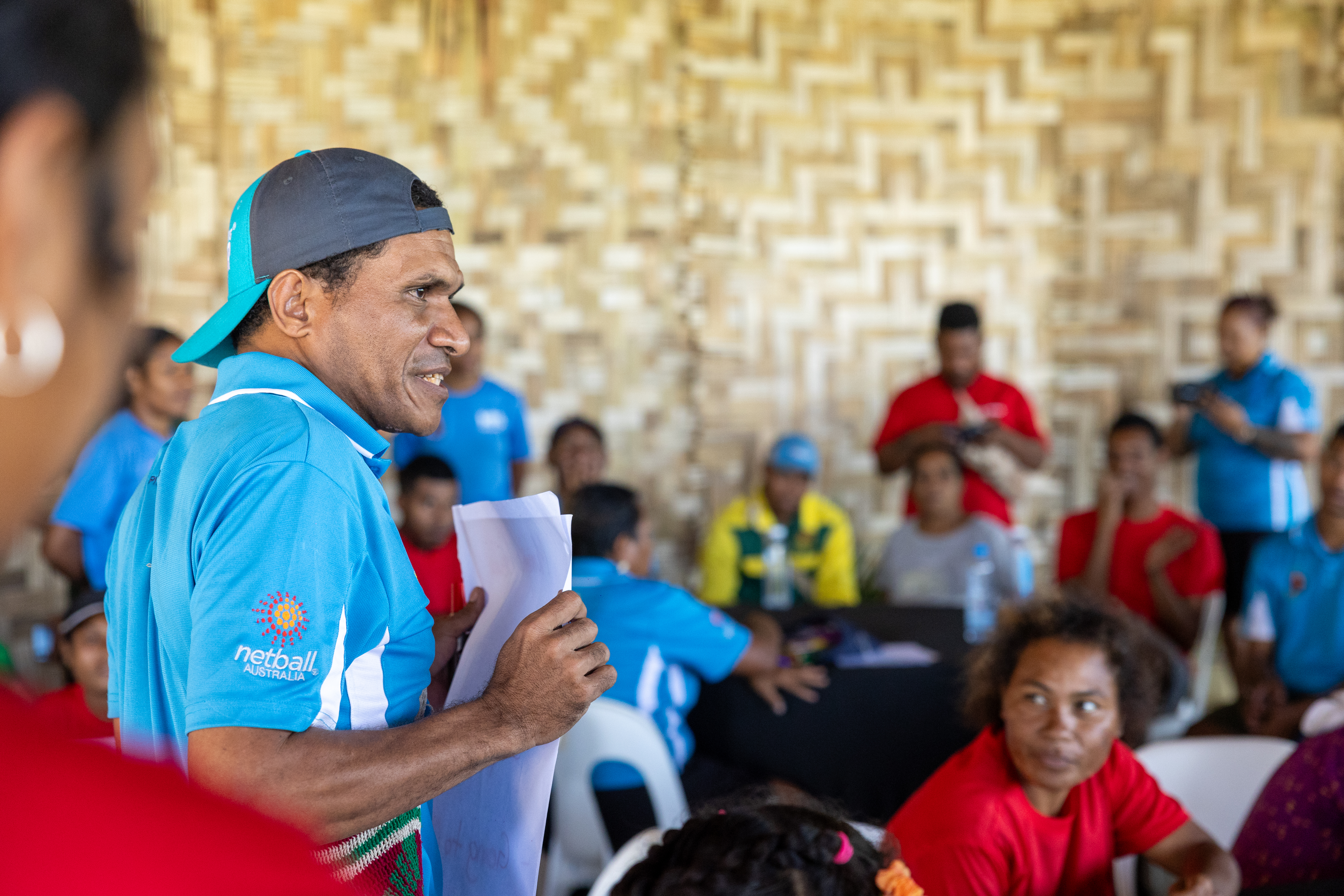 Netball PNG Team Up program
