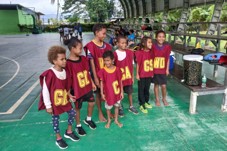 Netball PNG Team Up program